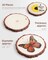 30PCS Unfinished Wood Slices with Hole – Natural Wood Circles with Bark for DIY Crafts, Home Decor, and Christmas Ornaments (2.4–2.8 Inch)